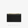 Kvällspåsar bafelli handväska kvinnors mode axel allmatching minimalistisk kedjeväska handväska avslappnad mångsidig stilfullt lyxmärke 230516
