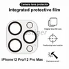 3D Full Cover HD Clear Lens Protector for iPhone 15 14 13 12 11 Mini Pro Max 14Plus 9H Camera Protector Film with Flash Circle Tempered Glass com caixa de varejo