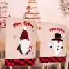 Chair Covers Christmas Santa Claus Hat Dinner Back Table Decor Year Tree Decorations L5