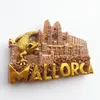 Decorative Objects Spain Mallorca Fridge Magnets Majorca Palma Castle Cuenca Ronda Tourism Memorial Decor Crafts Magnetic Refrigerator Sticker Gift 230516