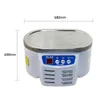 Sprzątacze 30/50 W Digital Ultrasonic Cleaner Wibracje podwójna częstotliwość Ultradźwiękowa kąpiel biżuteria Części Szklanki Wyczyść płytkę Wyłączoną