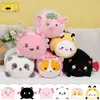 دمى Plush Aixini Axolotl Toy Plush Bee Bee Pety محشو بالحيوانات Plushie Doll Soft Cartoon Panda Gifts Toy Gifts for Bedding Kawaii Pillow 230516