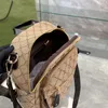 حقائب الأشرار الفاخرة المصمم على ظهر حقيبة ظهر ميني للنساء اللعينين للجنسين.