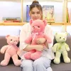 30 cm morbido carino marrone rosa orsacchiotto peluche peluche peluche orso bambola kawaii bambino che dorme giocattoli decorazioni per la casa bambini compleanno regali di natale