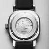 Нарученные часы роскошные автоматические механические наручные часы сапфир супер -светящиеся бизнес -часы для мужчин из нержавеющей стали 10BAR 45 мм дата мужские часы