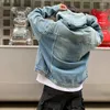 Sweats à capuche pour hommes haut de gamme Vintage hommes veste à capuche sweats Streetwear décontracté Y2k hauts ample Hip Hop Anime Harajuku pulls