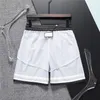 men's Shorts Summer New stripe Sports Shorts Casual Trend Men's Beach Pants Running Sports Inner Layer Yarn Loose Shorts Size M-3XL G01