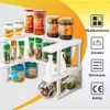 Kök Storage Organization Stapble Spice Shelf Justerbar utbyggbar rackskåpshyllor för skafferi bänkskivarrangör
