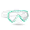 Barn som simmar skyddsglasögon snorkeldykning mask för barn pojkar flickor ungdom, anti-dimma 180 Clear View Swim Goggles med nässkydd