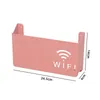 Badkamer planken draadloze wifi router rooder opslag muur gemonteerde doos geleids organizer kabel power bracket home decoratie bakken bakken