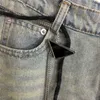 Damer Plus Size Byxor designer Dam Denim Kort kedja Midja BeJeans Metal Badge Shorts Hiphop Streetwear QHUP