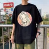 メンズTシャツjigokuraku yui manga tシャツヘルズパラダイスファッションコットンベアラブルシャツ女性用男性夏のためのプルオーバー
