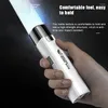 Flashlights facklor USB-laddningsbara LED 3 belysningslägen inbyggda Li-ion 18650 Batterifackla för utomhuscampingfiske