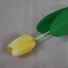 Decorative Flowers 1pc PU Single Small Silk Tulip Artificial Simulation Flower For House Adornment Decoration By Arranging Art Po Props