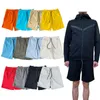 Shorts masculinos Tech Fleece Calças esportivas de grife para academia, musculação, corrida, moletom masculino