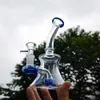 6" Glass Hookah Bong Smoking Beaker Heavy Water Pipe Shisha Pipe Oil Dab Rigs Catcher +14mm Bowl