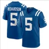 Maglie da calcio personalizzate da uomo Donna Bambini 5 Anthony Richardson Jonathan Taylor Pittman Jr. Luck Pat McAfee Manning Nelson Minshew II Buckner Matt Gay Alie-Cox Leonard