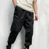 Pantaloni da uomo 2023 Uomini facili da lavare Cool caviglia fasciato Cargo lungo maschile pantaloni da tasca sottili pantaloni della tuta Streetwear per l'autunno inverno