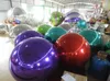 1/2 m décoration d'événement géant PVC sphère flottante miroir ballon Disco brillant boule de miroir gonflable pour la décoration de fête à la maison