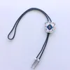 Bow Ties American Southwest Pattern Western Wedding Bolo Tie Neck Leather Necklace Also Stock In US