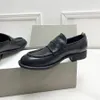 Lyxdesigner formella skor kvinnor klänningskor klassisk mode handgjorda skor retro läder loafers eomens kontor karriär casual skor 35-40 med låda