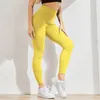 Pantalons actifs Yoga femmes poitrine Leggings de sport Sexy taille haute sans couture à séchage rapide Fitness course hanches élastiques Leguins Deportivos