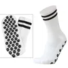 Chaussettes de sport FS Striped Soccer Hommes Femmes Round Silicone Non-Slip Grip Football