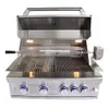 HNS-B4 Outdoor Table Top BBQ Gas Grill Grill Griddle Portable Camping BBQ Stal Smokeleless Grill