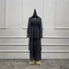 Ethnische Kleidung Ramadan Eid Mubarak Chiffon Offener Abaya Kimono Dubai Türkei Islam Kaftan Muslimisches Kleid Kleidung Abayas Für Frauen Robe Femme Caftan 230517
