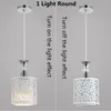Pendant Lamps Modern LED Flower Petal Ceiling Light Lamp Dining Room Chandelier
