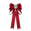 Fliegen Mode Krawatte für Frauen Band Bowknot Hemd Kleid Kragen Pins Schmetterling Krawatten Luxus Schmuck Accessoires Geschenke
