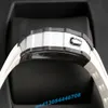 ZY nouveau RM35-03 blanc NTPT fibre de carbone étanche profondeur 50 m bracelet en caoutchouc naturel ultra-mince ultra-léger