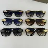 Złoto Złoto/Brown Surowane okulary przeciwsłoneczne Mężczyźni Kobiety Summer Hase Sunnies Gafas de Sol Sonnenbrille Sun Shades Uv400 Oczoce z pudełkiem