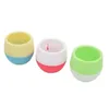 Mini Round Plastic Unbreakable Succulent Plant Flower Pot Garden Home Office Desktop Micro Landscape Decor LX2309