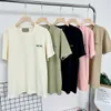 Crianças camisetas Essentials Crianças Meninos Roupas Mangas Curtas Camisetas Meninas Juventude Casual Camisetas Criança Carta Impressa Roupas Homens Mulheres Família Mat M3L8 #