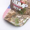 Ball Caps Donald Trump 2024 MAGA Hat Cap Baseball Camo USA KAG Make Keep America Great Again Snapback President Hat 3D Borduren Groothandel AA220517