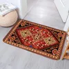 Tapis Boho tapis persan motif cuisine bain entrée porte tapis Seude velours tapis paillasson chambre tapis anti-dérapant absorbant décor à la maison