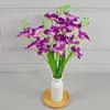 Decorative Flowers Simulation Orchid Small Flower Wedding Arrangement Shopping Mall El Decoration Project Garden Forest Landscaping Craft