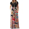 2023 Casual Dresses Floral Long Dress for Women Summer Clothing Elegante Evening Vestidos Para Mujer Robe Femme