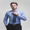 Men's Dress Shirts Men's Solid Shirts Long Sleeve Casual Male Brand Shirts Regular Fit France Exquisite Cufflinks Dress Shirts 230517