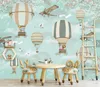 Wallpapers 3D Cartoon Colourful Animal Wallpaper Art Wall Mural Living Room Bedroom Paper For Kid Home Decor