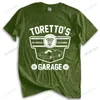 Men's T-Shirts men brand t shirt cotton tshirt Fast And Furious Torento Garage Mens - Toretto's Los Tagless T-Shirt drop 230517