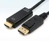 DisplayPort Cable 144Hz Display Port Cable 1.4V 4K 60Hz DP Video DisplayPort till DisplayPort Cable DP till HDMI för HDTV Projector PC