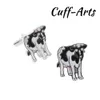 Heren Cufflinks Cow Farm manchetknopen Geschenken voor mannen Gemelos Les Boutons de Manchette door manchetingen C10609