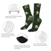 Herren Socken Herbst Winter Coole Damen Herren Camouflage Stern Totenkopf Druck rutschfest Fußball