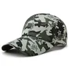 Ballkappen Camouflage Männer Frauen Baseballmütze Outdoor Sport Taktische Lange Visier Snapback Hip Hop Armee Dschungel Klettern Sonnenhut Gorras EP0291 AA220517