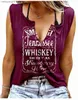 Canottiere da donna Camis Smooth As Tennessee Sweet As Strawberry Wine Canotte per donna Sexy scollo a V Tshirt Country Music Canotte a maniche corte T230517