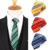 Bow Ties Striped Neck For Men Women JK Student Necktie Girls Boys Suits Skinny Tie Casual Slim Male Yellow Gravatas