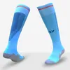 Sports Socks Men Soccer Socks New 1718 Professional Club Football Antiskid tjocka varma strumpor Knä Hög träning Lång strumpor för vuxna J230517