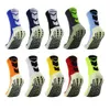 Sportsokken ugupgrade 2023 Nieuwe stijl FB voetbalronde Silicone Suction Cup Grip Anti Slip voetbal Sport Men Dames Honkbal Rugby Socks J230517